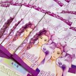 Custom CapCraftshop Rumi kpop demon hunters birthday activity sheet, activity tri fold brochure sheet Activity brochure, activity brochure, football trifold brochure