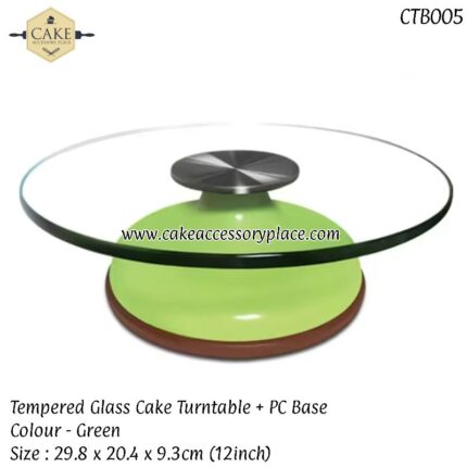 Tempered Glass Turntable - 1pc
