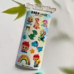 Darasimi Dinosaur JJ cocomelon premium sticker sheets by capcraftshop