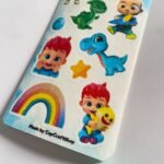 Darasimi Dinosaur JJ cocomelon premium sticker sheets by capcraftshop