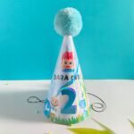 Personalized Party Hat with PomPom