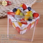 400ml Square Jars With Lids - 10pcs