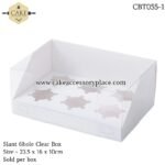 6 Hole Slant Box - 1pc
