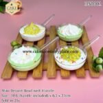 Mini Dessert Bowl with Handle - 25pcs