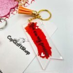 Custom Rectangle Acrylic Keychain - Image 2