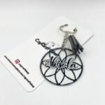 5cm Round Custom Acrylic Keychain