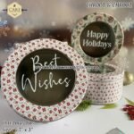 CHR002 - Happy Holidays Christmas Tin - Image 9