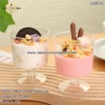 150ml Mousse Dessert Cups - 10pcs