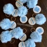 5cm Custom Round Acrylic QR Keychain - Image 6