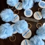 5cm Custom Round Acrylic QR Keychain - Image 5