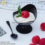 Black Chair/Scallop Cups - 10pcs