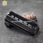6 Cavity Clear Macaroon Case - 10pcs - Image 5