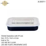 1050ml Ramekins with PP Lids - 15pcs - Image 2